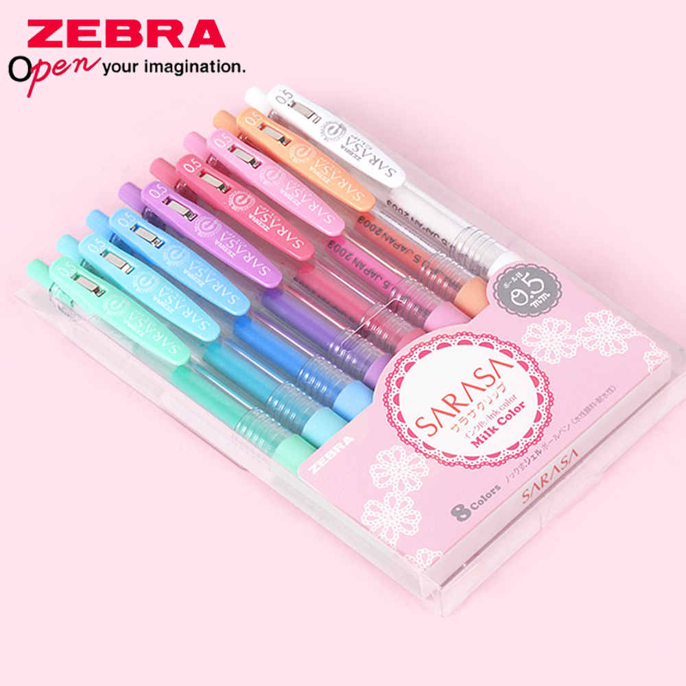 Zebra Pen Mildliner - 3/5/8 لون زيبرا جل مجموعة أقلام