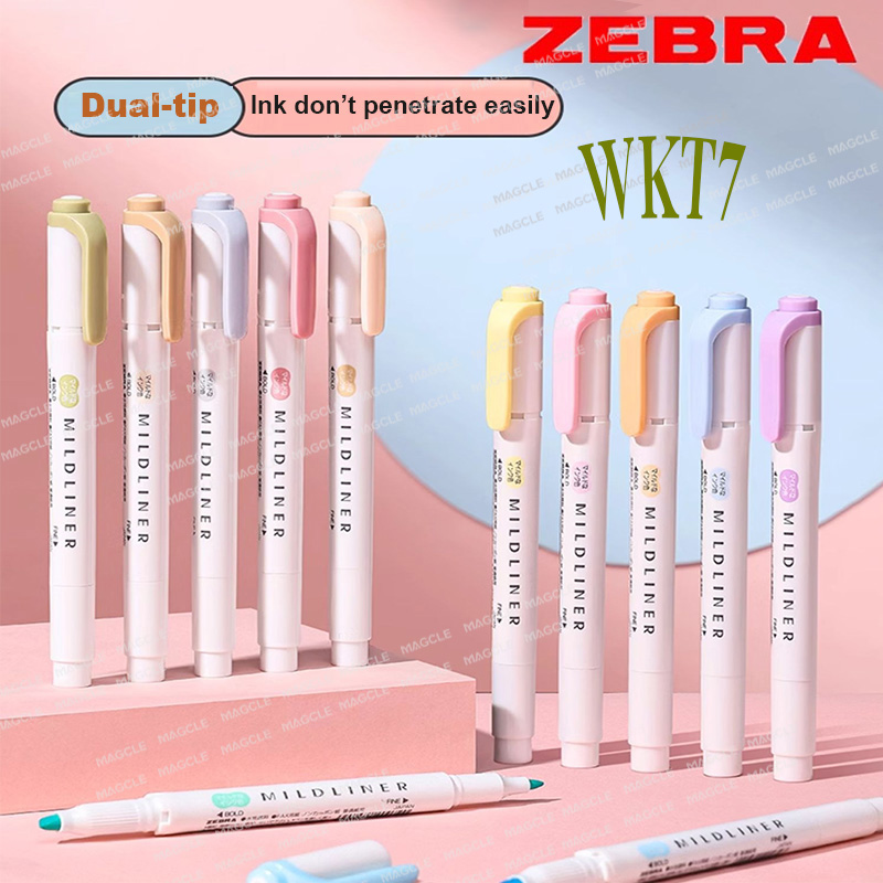 Zebra Pen Mildliner - زيبرا 1 قطعة قلم تحديد WKT7