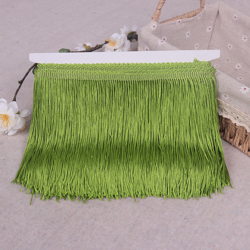 Tassel Fringe Trim - شراشيب خضراء جميلة بطول 15-20 سم