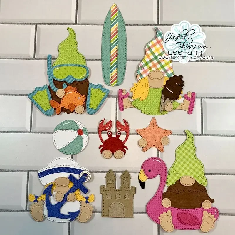Gnome مجموعة قوالب القطع المعد - مراجعة Craft Embellishments وسعره