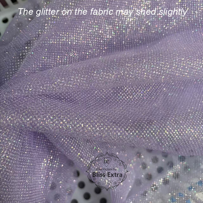 قماش تول لامع مع شبكة دانتيل ل - مراجعة Sequin Fabric Panel وسعره
