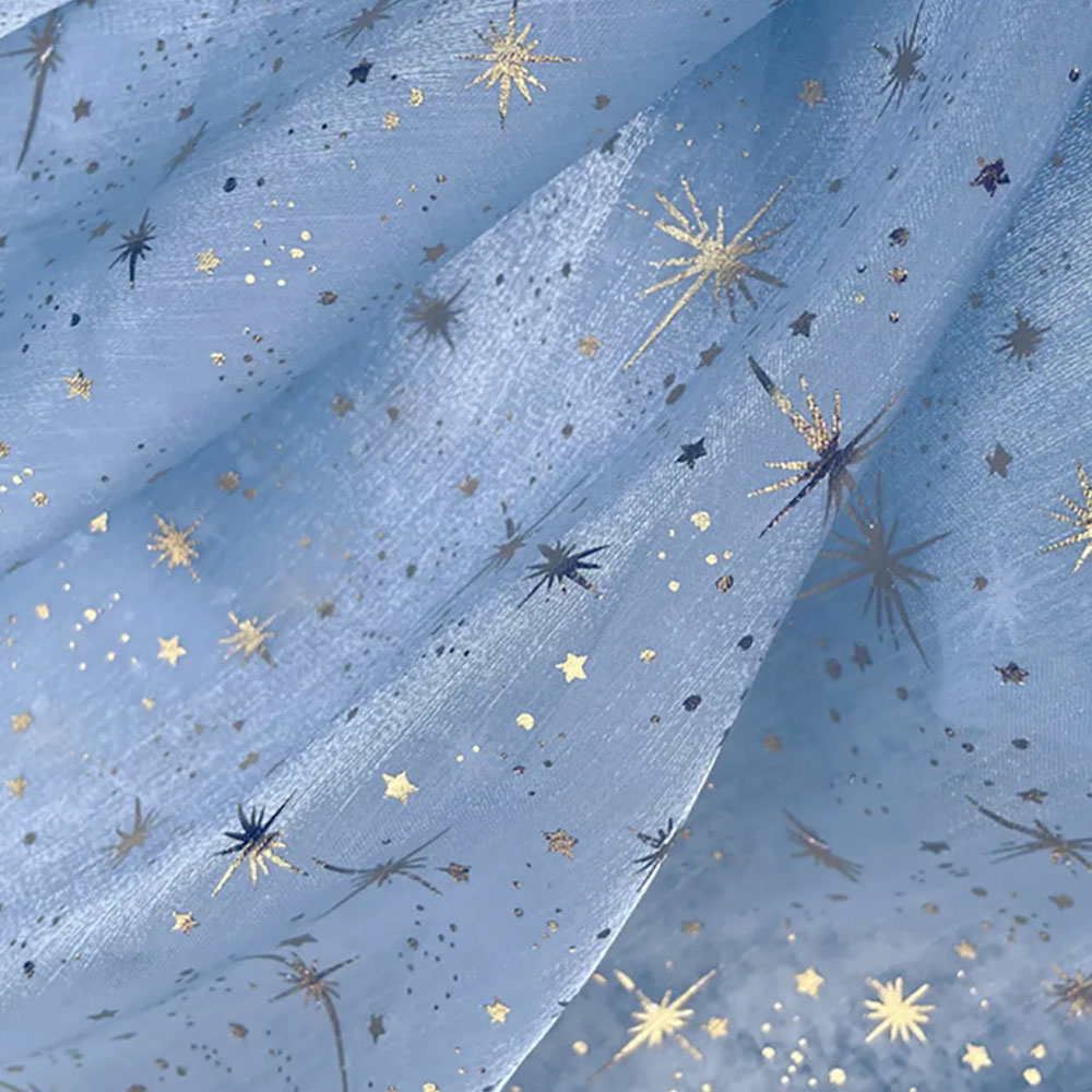 بريق لامعة البرنز نجمة القمر ا - مراجعة Sequin Fabric Panel وسعره