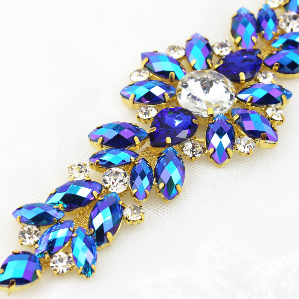 حزام زينة لفستان الزفاف, 18.2X - مراجعة Sew On Rhinestone وسعره