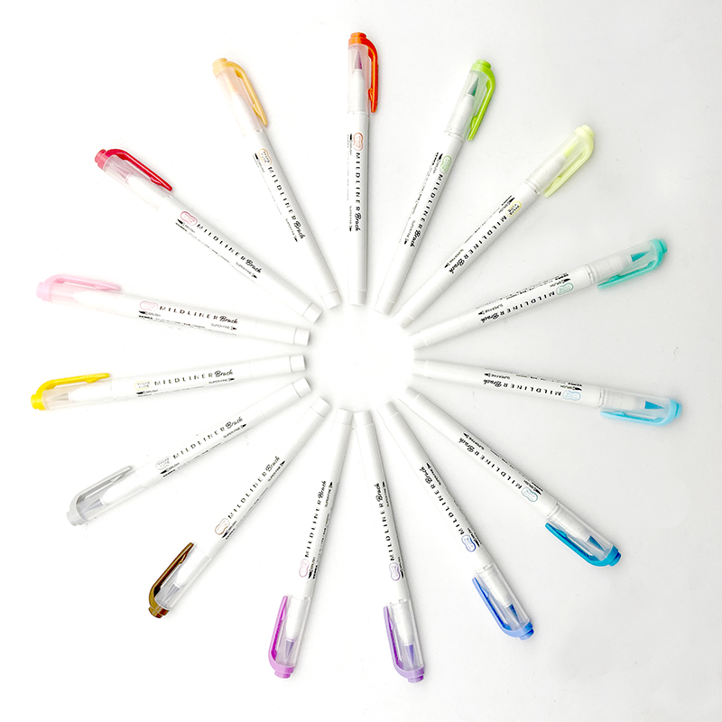 اليابان زيبرا 25 اللون 1 قطعة  - مراجعة Zebra Pen Mildliner وسعره