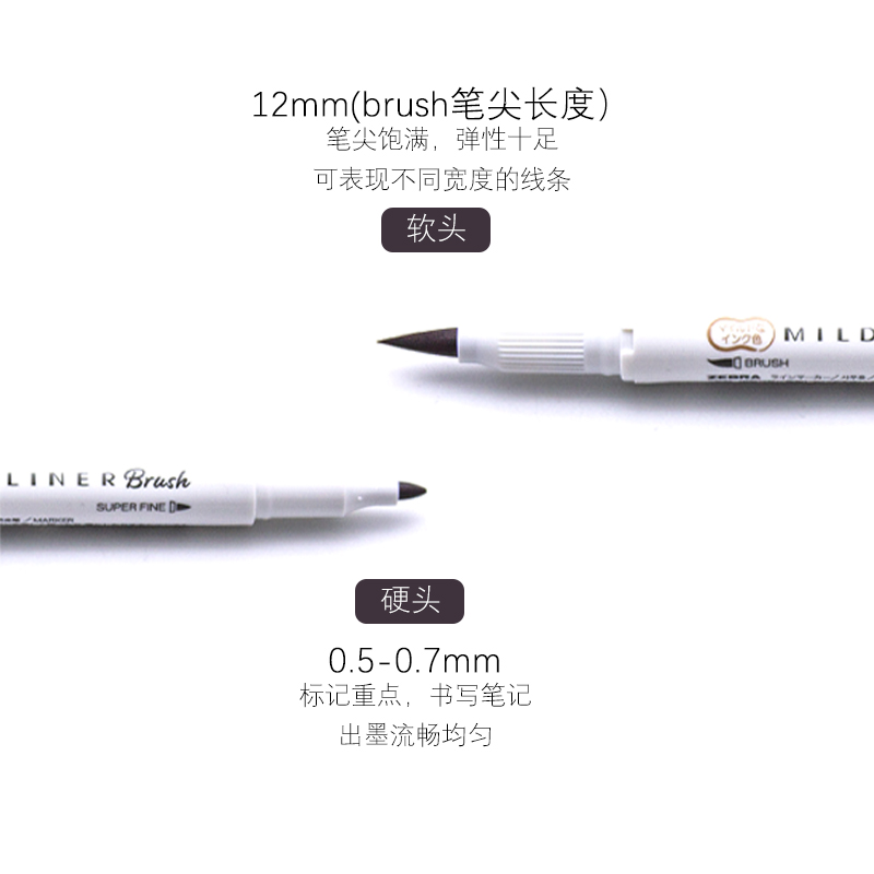 اليابان زيبرا 25 اللون 1 قطعة  - مراجعة Zebra Pen Mildliner وسعره