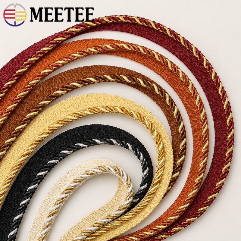 حبل ميتي مجدول بلونين بطول 2/5 - مراجعة Cord Trim Twisted وسعره