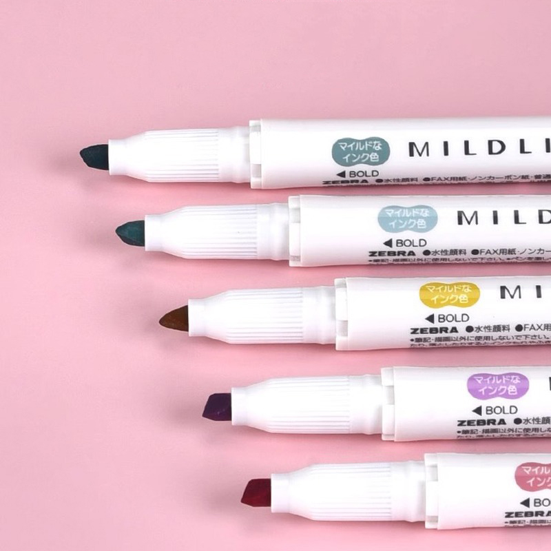 1 قطعة زيبرا WKT7 Mildliner هي - مراجعة Zebra Pen Mildliner وسعره